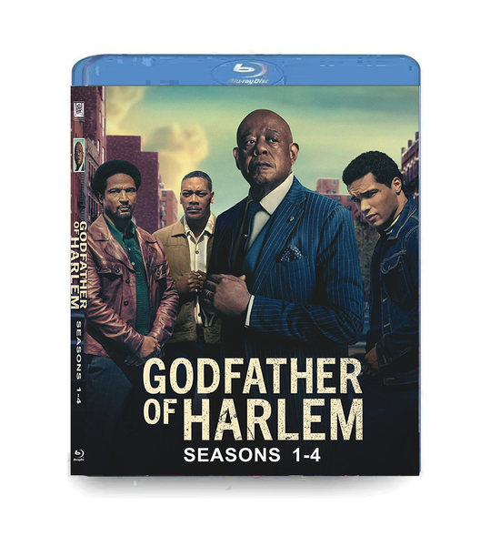 Godfather of Harlem season 1-4 Episodes 1-40 (4BD) Blu-ray