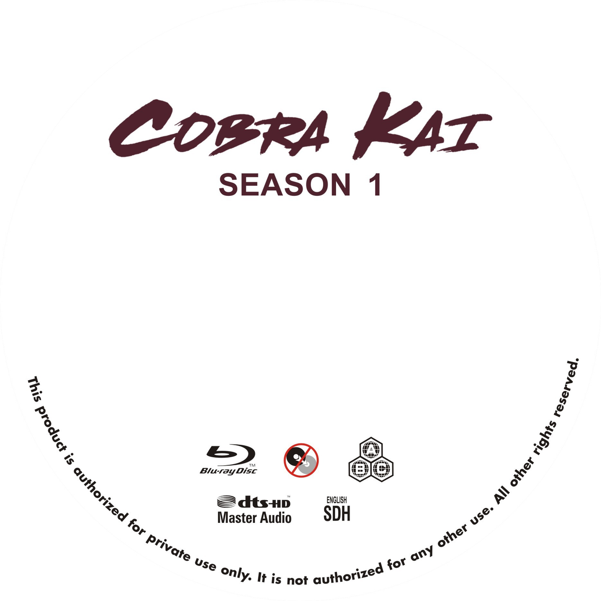 Cobra Kai season 1-6 Episodes 1-65（6BD）Blu-ray