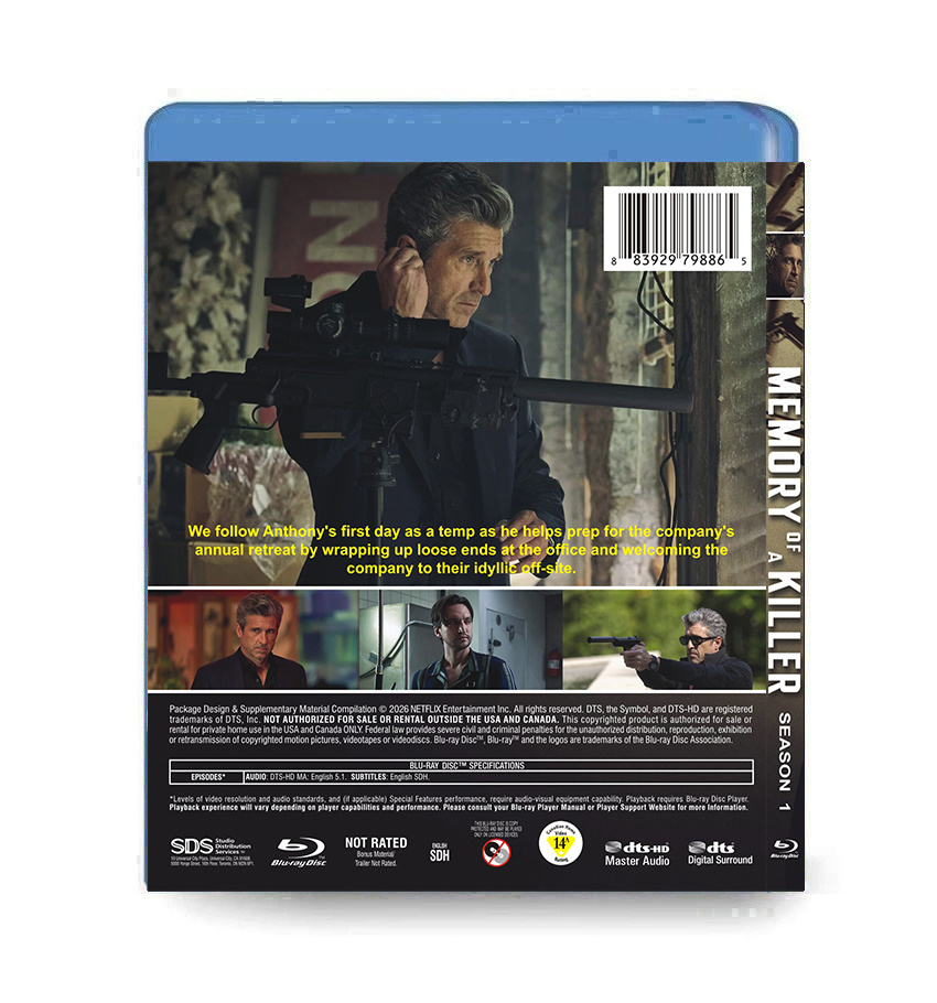 Memory of a Killer season 1 Episodes 1-12 （2BD）Blu-ray