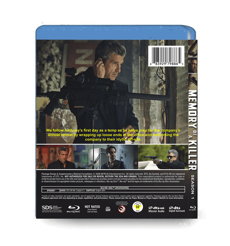 Memory of a Killer Blu-ray Season 1 12 Episodes