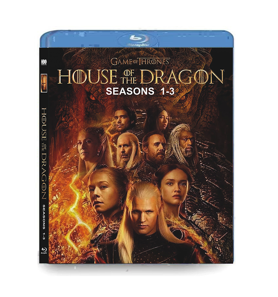 House of the Dragon season 1-3 （4BD）Blu-ray