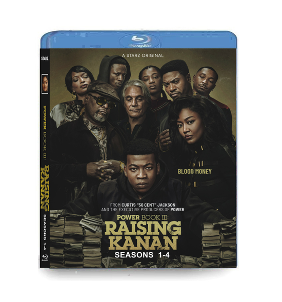 Power Book III Raising Kanan season 1-4 Episodes 1-40 （4BD）Blu-ray