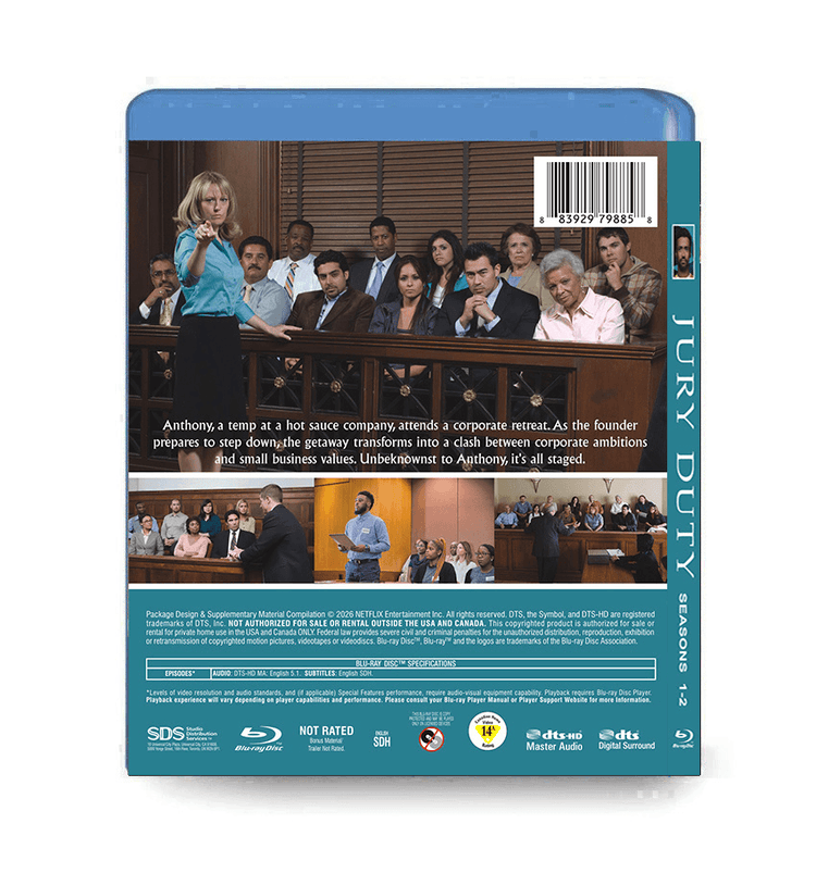 Jury Duty Blu-ray Season 1-2 18 Episodes