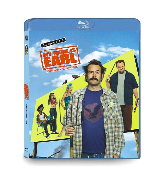 My Name Is Earl season 1-4 （4BD）Blu-ray