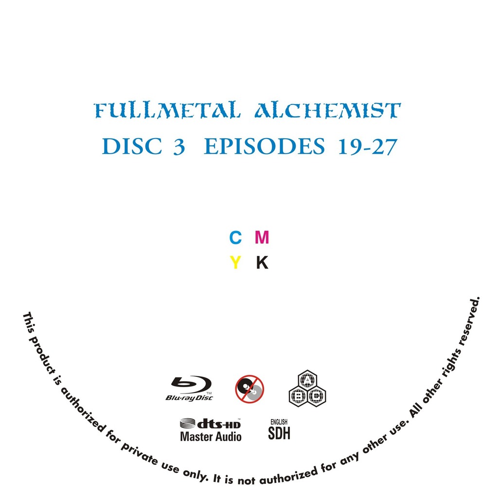 Fullmetal alchemist the complete series on blu-ray Episodes 1-51 （6BD）Blu-ray