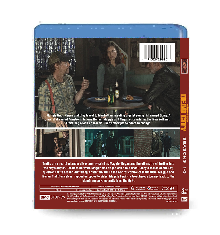 The Walking Dead: Dead City season 1-3 （3BD）Blu-ray