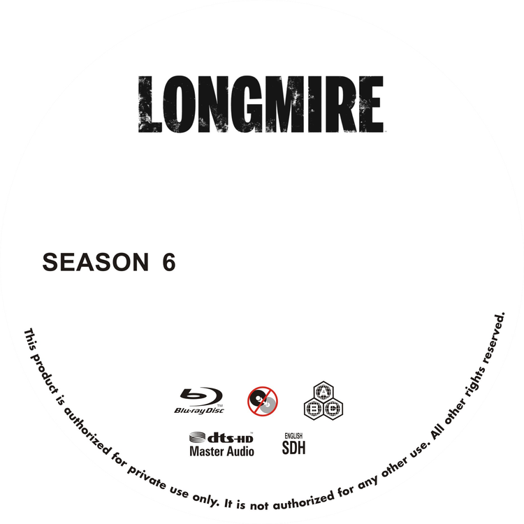 Longmire Blu-ray Season 1-6 63 Episodes
