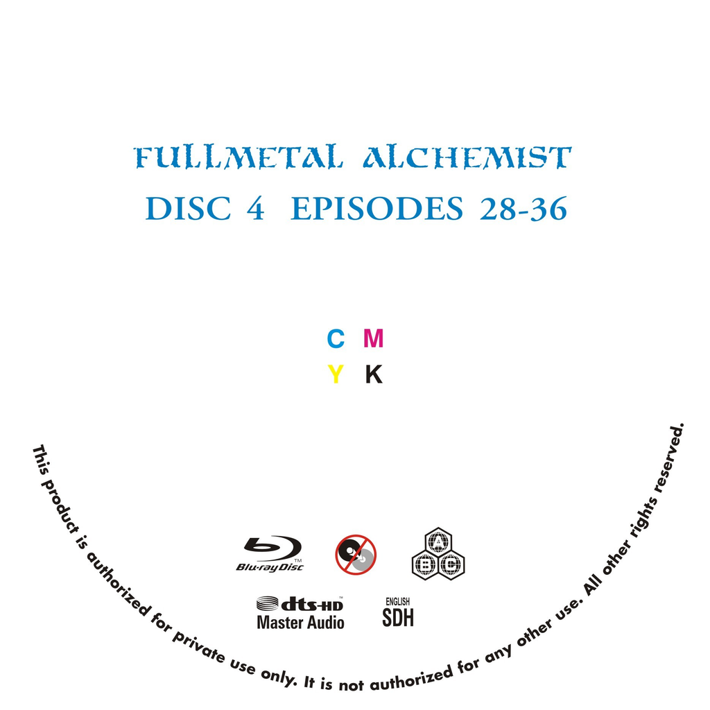 Fullmetal alchemist the complete series on blu-ray Episodes 1-51 （6BD）Blu-ray