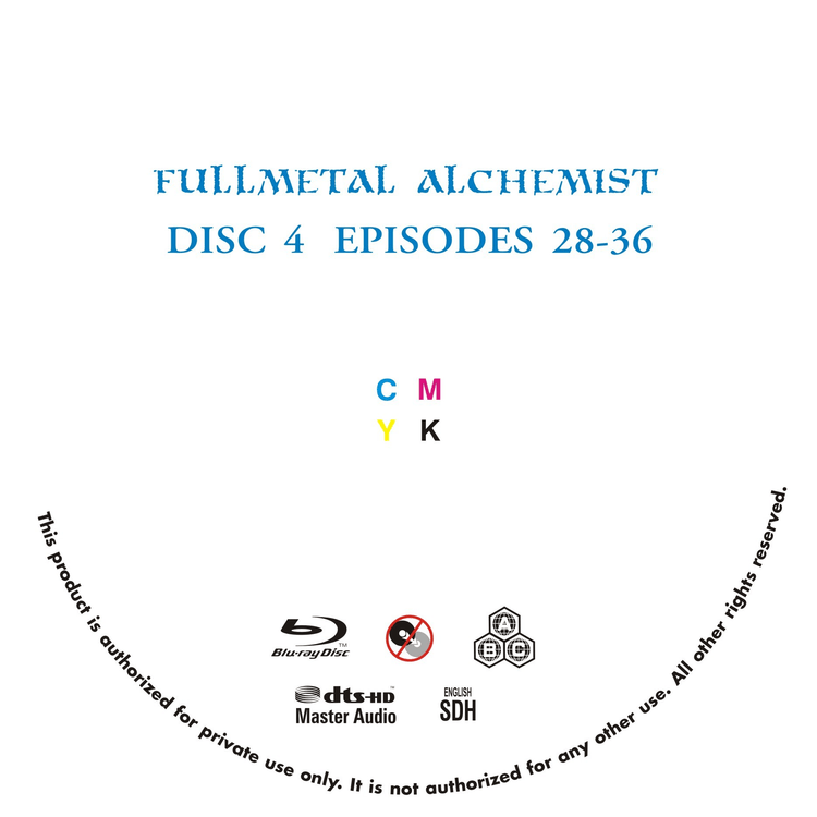 Fullmetal Alchemist Blu-ray Complete Series 51 Episodes