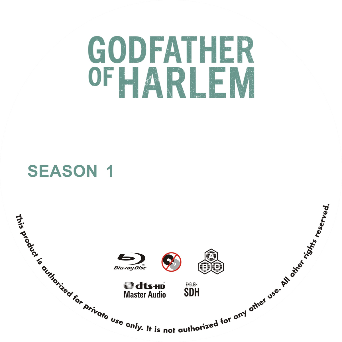 Godfather of Harlem season 1-4 Episodes 1-40 (4BD) Blu-ray