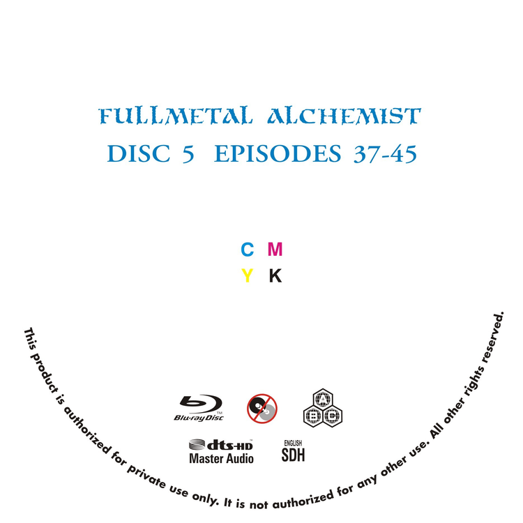 Fullmetal Alchemist Blu-ray Complete Series 51 Episodes