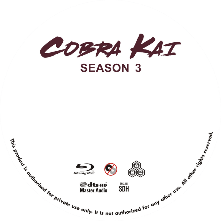 Cobra Kai Blu-ray Season 1-6 65 Episodes