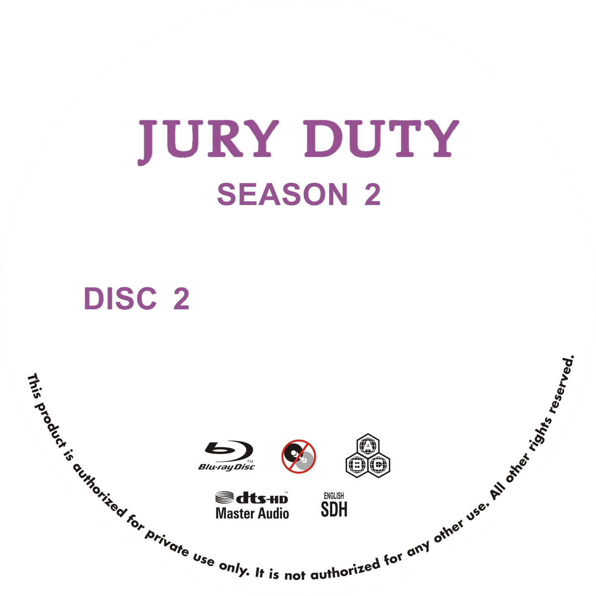 Jury Duty Blu-ray Season 1-2 18 Episodes