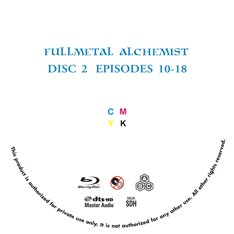 Fullmetal Alchemist Blu-ray Complete Series 51 Episodes