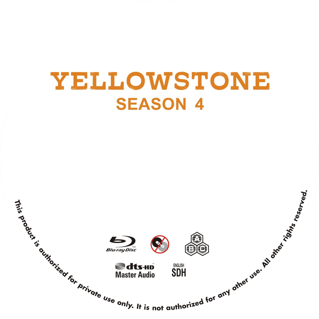 Yellowstone Season 1-5 Episodes 1-53 （5BD）Blu-ray