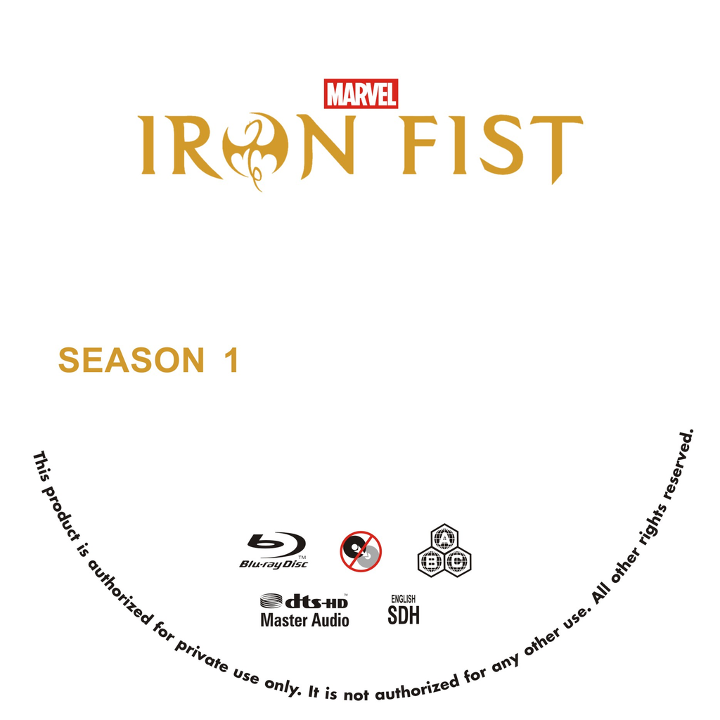 Marvel's Iron Fist Season 1-2 Episodes 1-23 (2BD) Blu-ray