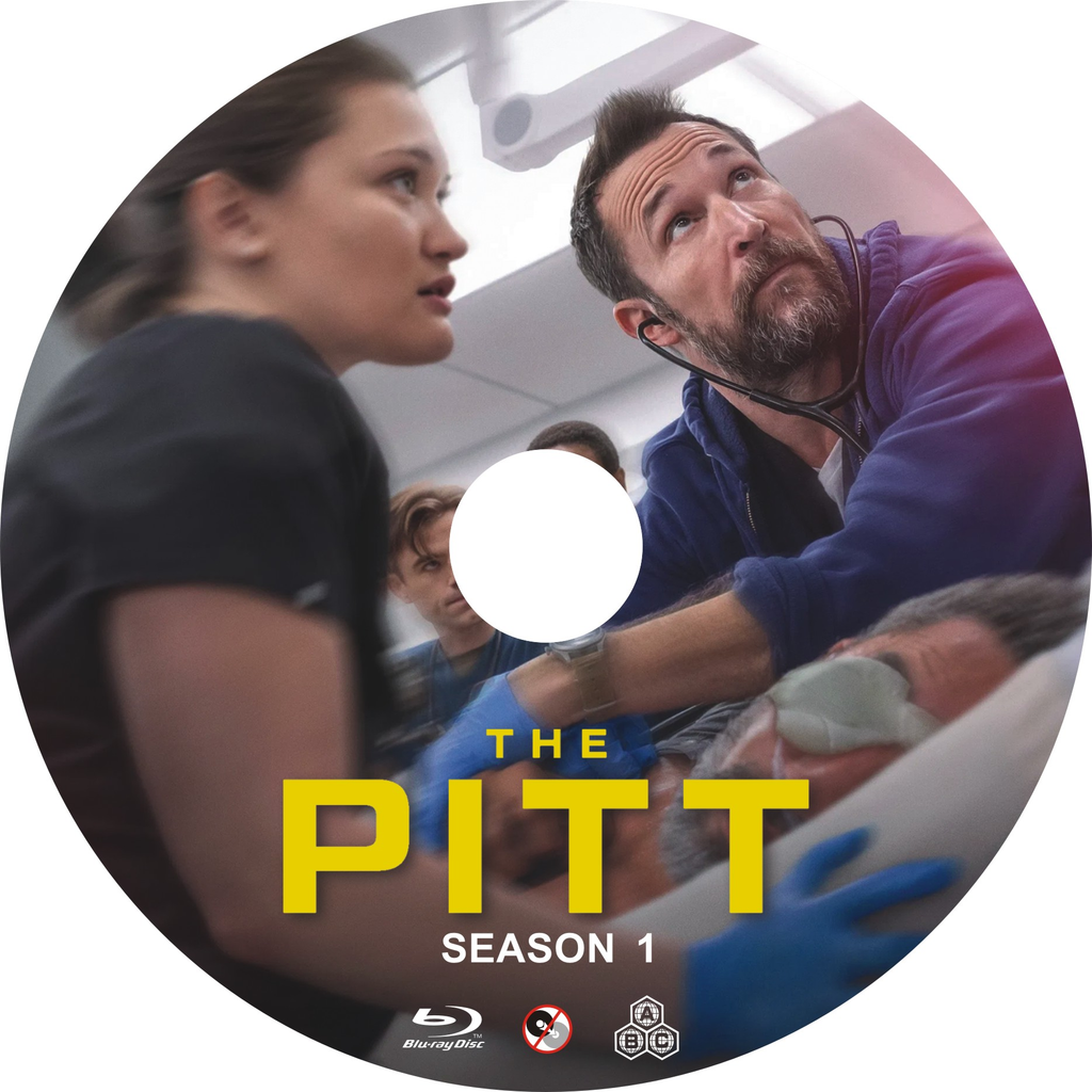 The Pitt season 1-2 Episodes 1-30（3BD）Blu-ray