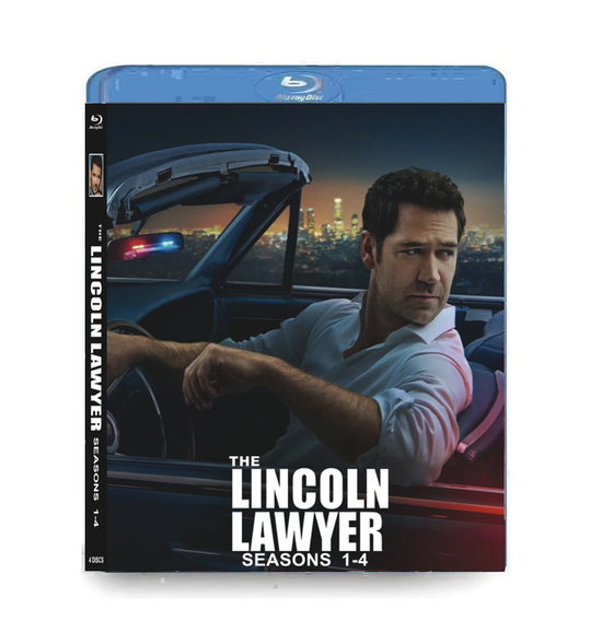 The Lincoln Lawyer season1-4 Episodes 1-40 （4BD）Blu-ray