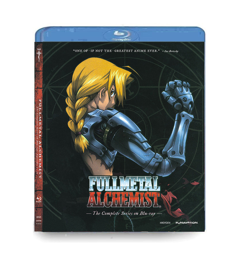 Fullmetal alchemist the complete series on blu-ray Episodes 1-51 （6BD）Blu-ray