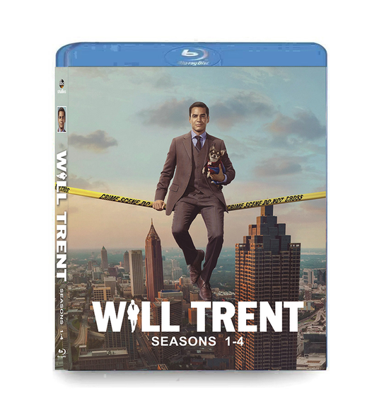 Will Trent season 1-4 Episodes 1-59 （5BD) Blu-ray