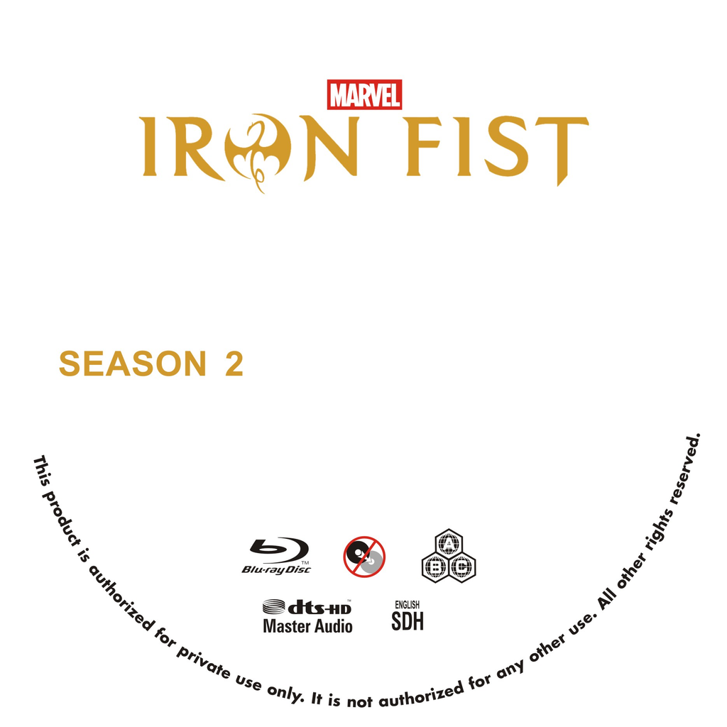 Marvel's Iron Fist Season 1-2 Episodes 1-23 (2BD) Blu-ray