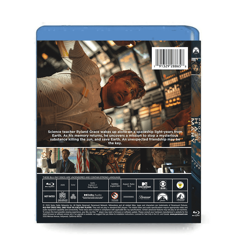 Project Hail Mary Blu-ray 2026