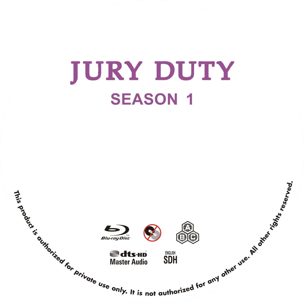 Jury Duty Season 1-2 Episodes 1-18 （3BD）Blu-ray