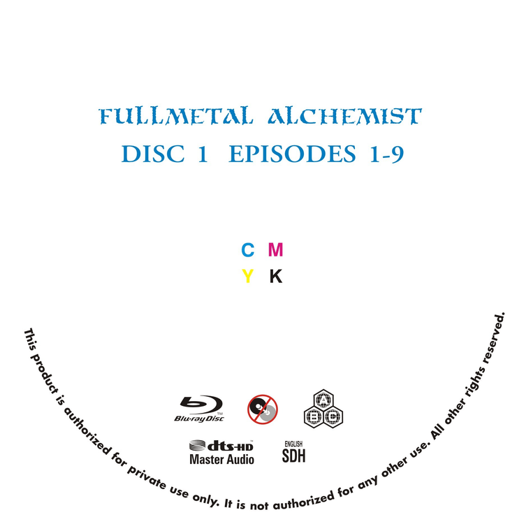 Fullmetal Alchemist Blu-ray Complete Series 51 Episodes