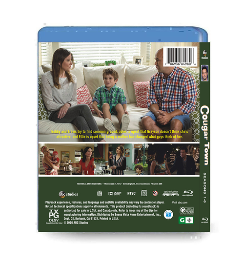 COUGAR TOWN season 1-6 （6BD）Blu-ray
