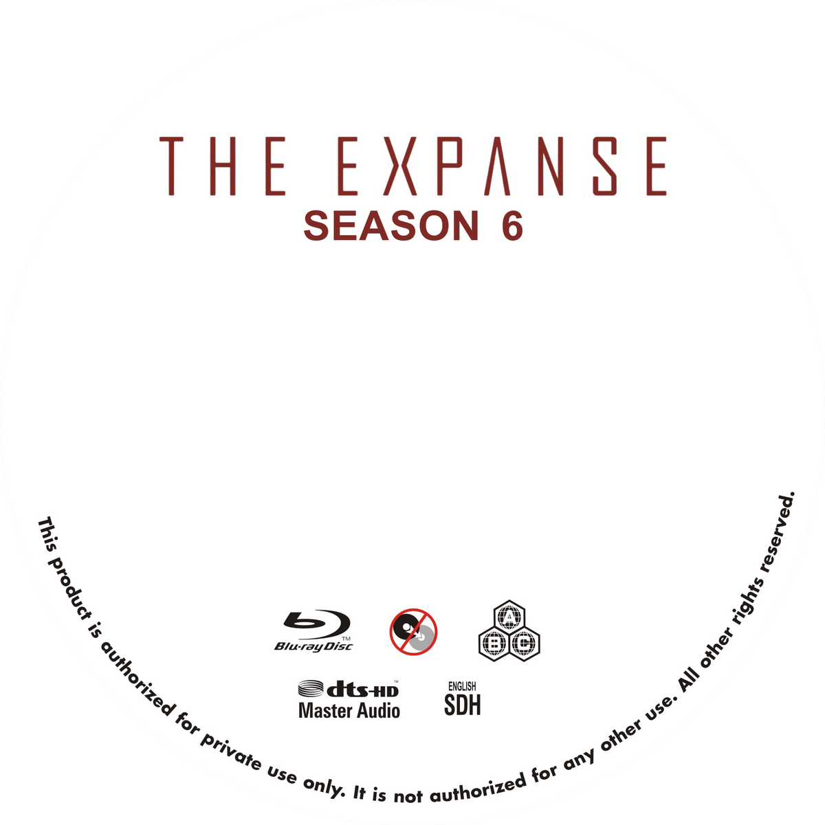 The Expanse the Complete Series The Expanse 1-62 （6BD）Blu-ray