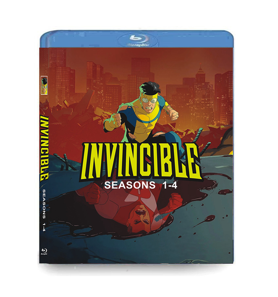 Invincible season 1-4 Episodes 1-32（5BD）Blu-ray