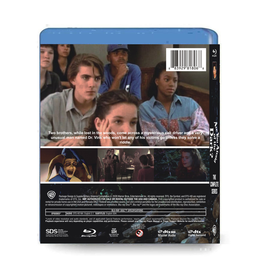 Are You Afraid of the Dark? season 1-7 Episodes 1-91 （7BD) Blu-ray