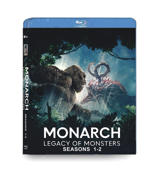 Monarch Legacy of Monsters season 1-2 Episodes 1-20 （3BD）Blu-ray